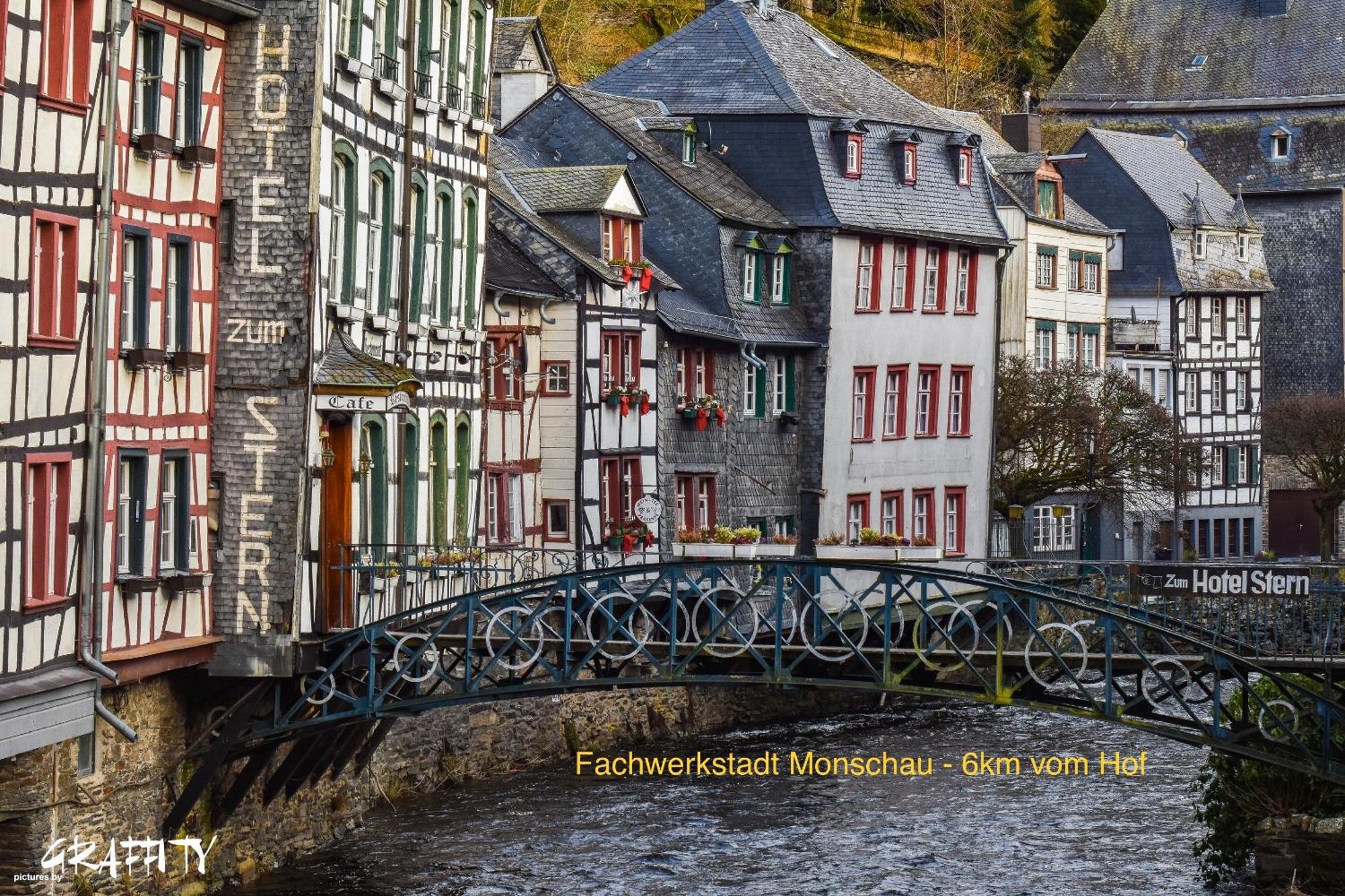 Hof Vierzehnender Im Hohen Venn - 70Qm Maisonette - 2 Schlafzimmer - Wohnkueche - Balkon Mit Grill - Monschau - Eifel - Hunde Willkommen - Islandpferde Exterior photo